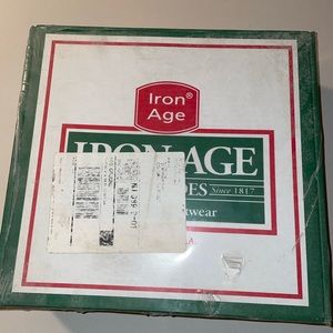iron age steel toe boot size 7.5